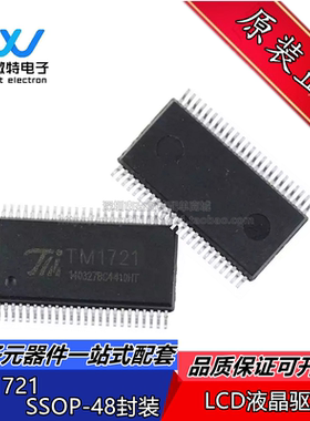 TM1721 贴片SSOP-48 LCD液晶驱动芯片 支持PWM背光 全新原装