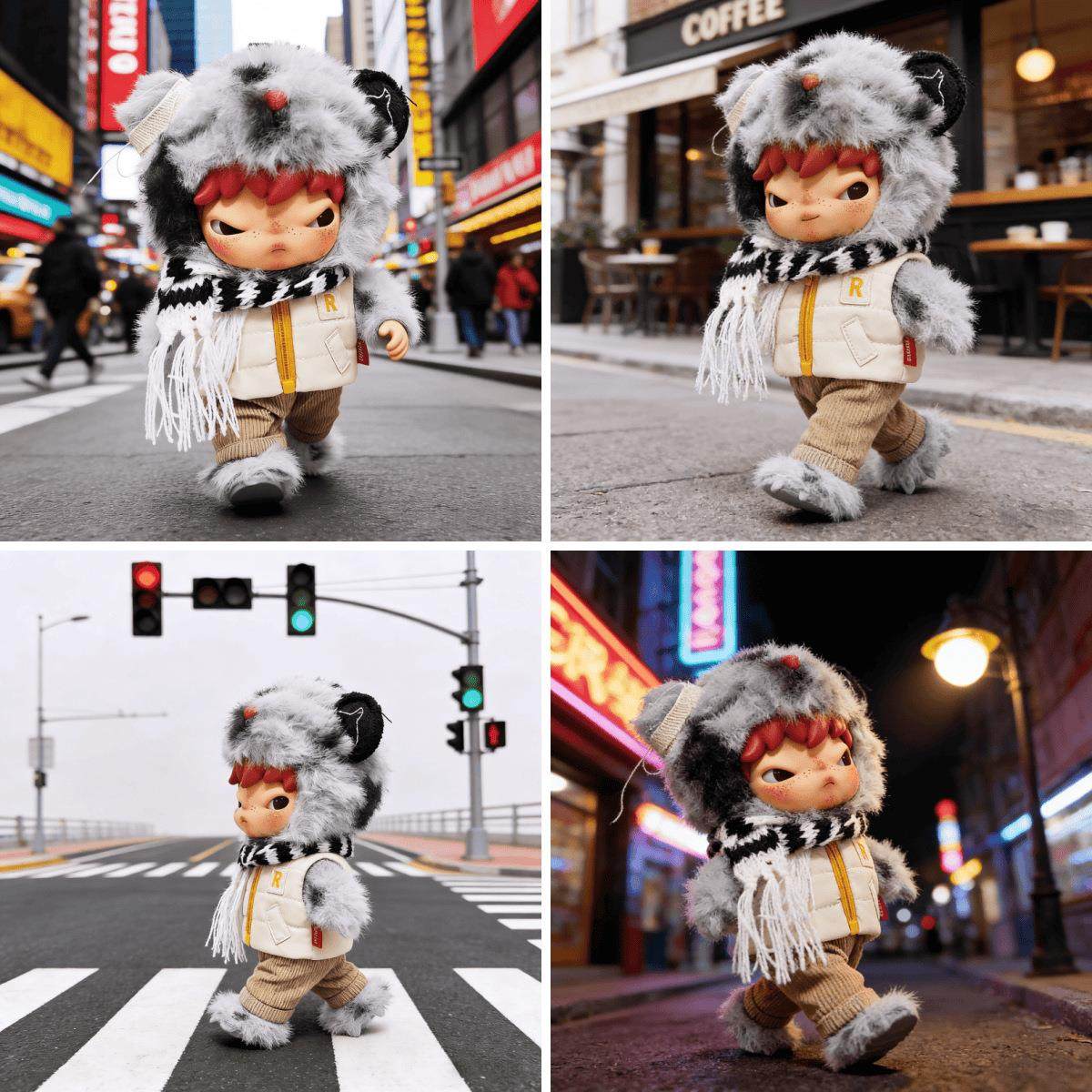 泡泡玛特小野娃衣Hirono公路日志娃衣服搪胶公仔娃衣15-17厘米潮,模玩/动漫/周边/娃圈三坑/桌游,棉花娃娃/毛绒玩具娃衣,淘宝优惠券,粉丝福利购,淘宝优惠卷