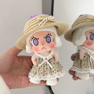 angrymolly娃衣服心火怒放系列衣服炽火星星背带裤潮玩毛绒挂件