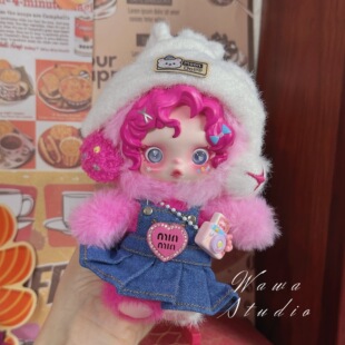 sp小马宝莉娃衣碧琪娃衣泡泡玛特珍奇紫悦搪胶娃衣春装新品牛仔裙