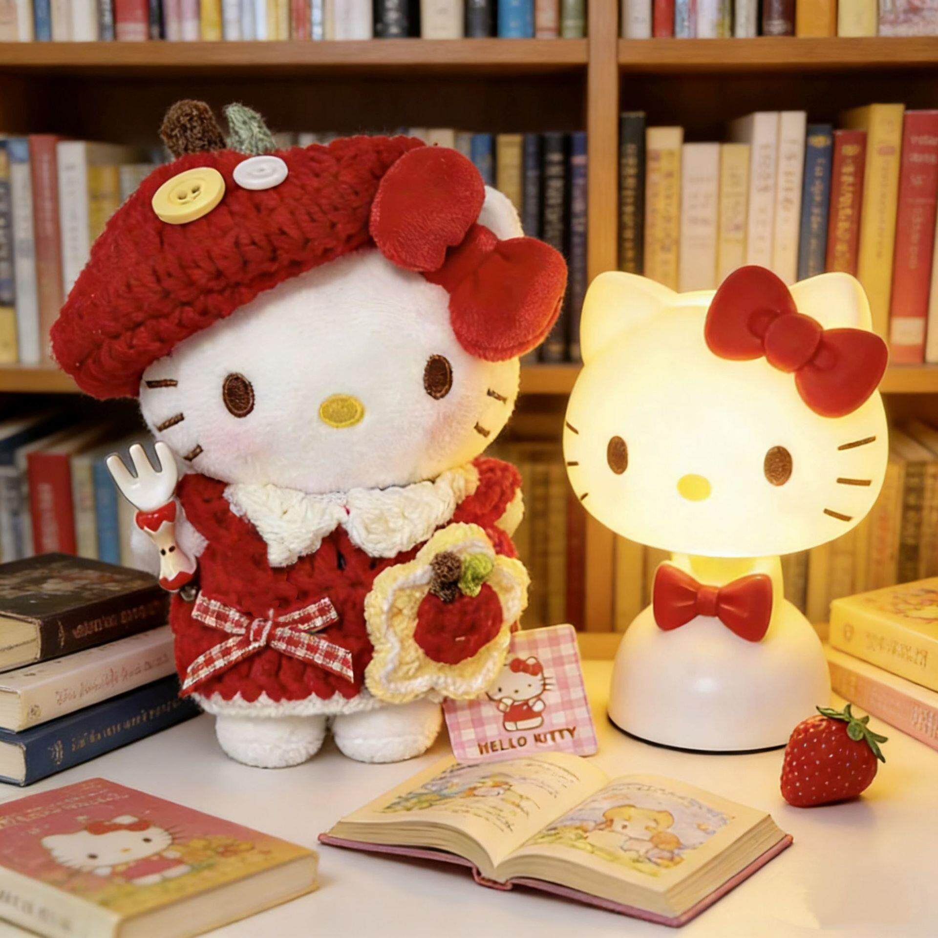 HelloKitty娃衣挂件苹果套装娃衣可爱毛绒玩偶公仔衣服礼物送女友