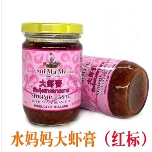 泰国进口水妈妈大虾膏200g【红标】虾膏泰式调料虾膏虾糕虾酱商用