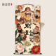 五路财神画像书房玄关挂画客厅装 饰字画走廊沙发背景墙丝绸卷轴画