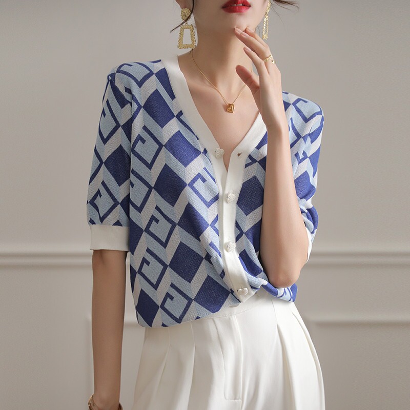 天丝防晒薄款针织开衫女