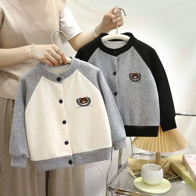 宝宝针织卡通衣服女童2025秋装