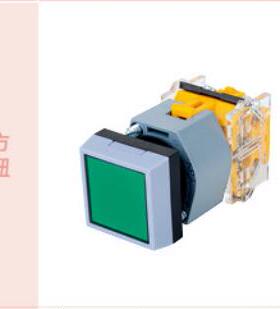 西门子APT复位按钮开关方钮LA39-B2-10F/gry-GT红绿黄色瞬动