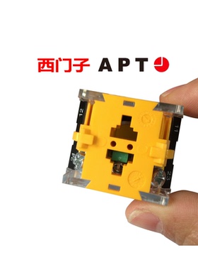 西门子APT上海二工复位按钮22mm开关圆钮LA39-B2-10/b-GT蓝色