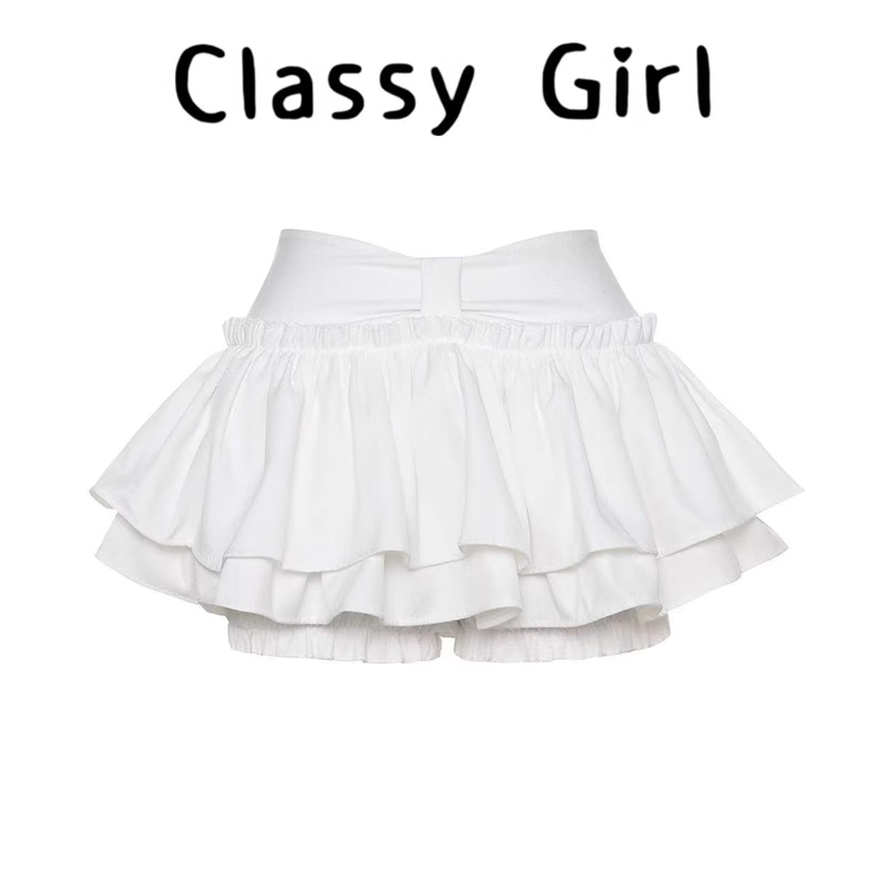 秋冬芭蕾风纯欲辣妹a字半身裙