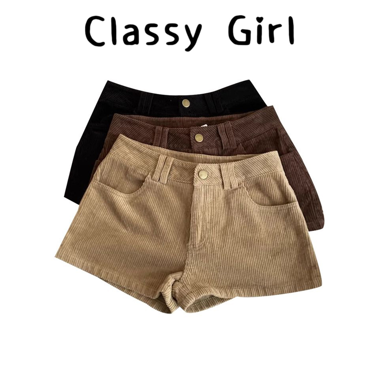 卡其色灯芯绒短裤女秋冬季2025新款高腰显瘦美式a字外穿阔腿靴裤,女装/女士精品,大码裤装,淘宝优惠券,粉丝福利购,淘宝优惠卷