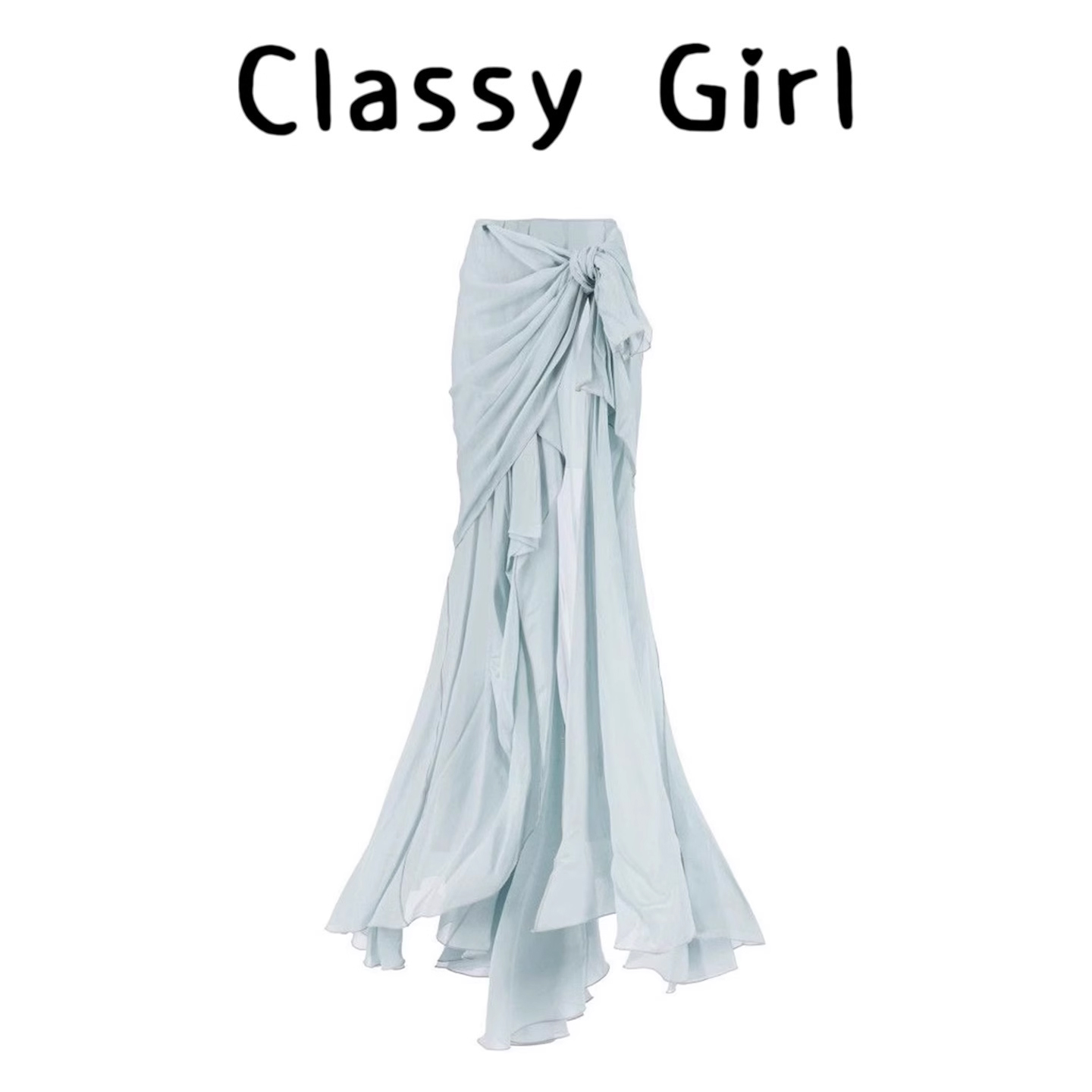 法式高级感气质别致仙女半身裙