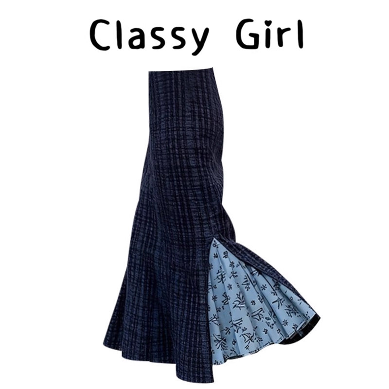 毛呢鱼尾半身裙女秋冬天配毛衣中长款包臀长裙高腰显瘦a字裙冬裙,女装/女士精品,大码半身裙,淘宝优惠券,粉丝福利购,淘宝优惠卷