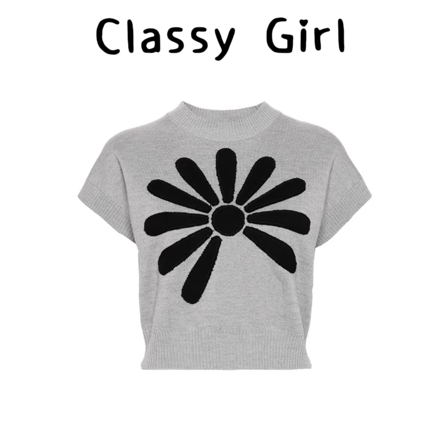 韩版针织衫设计感高级气质上衣