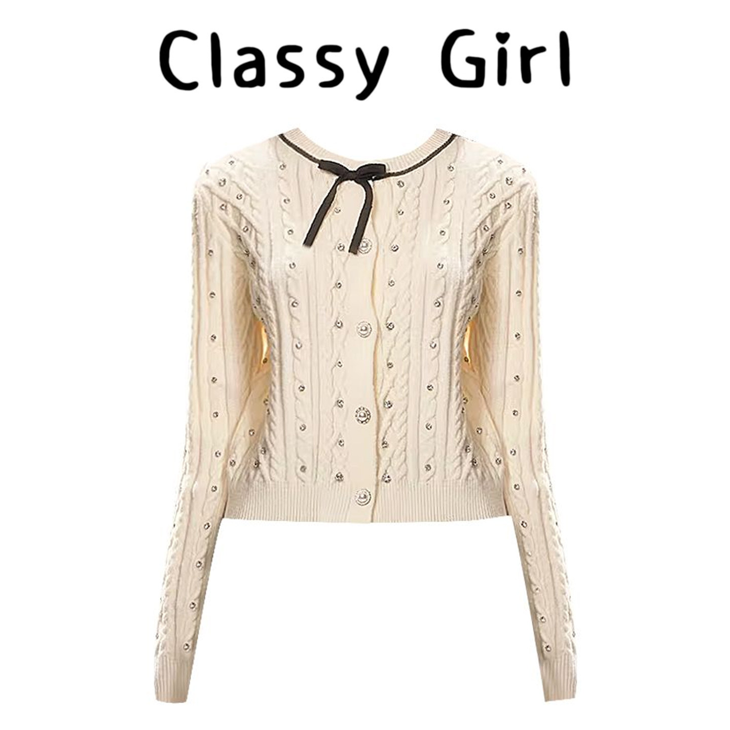 秋冬韩系百搭设计感针织衫毛衣