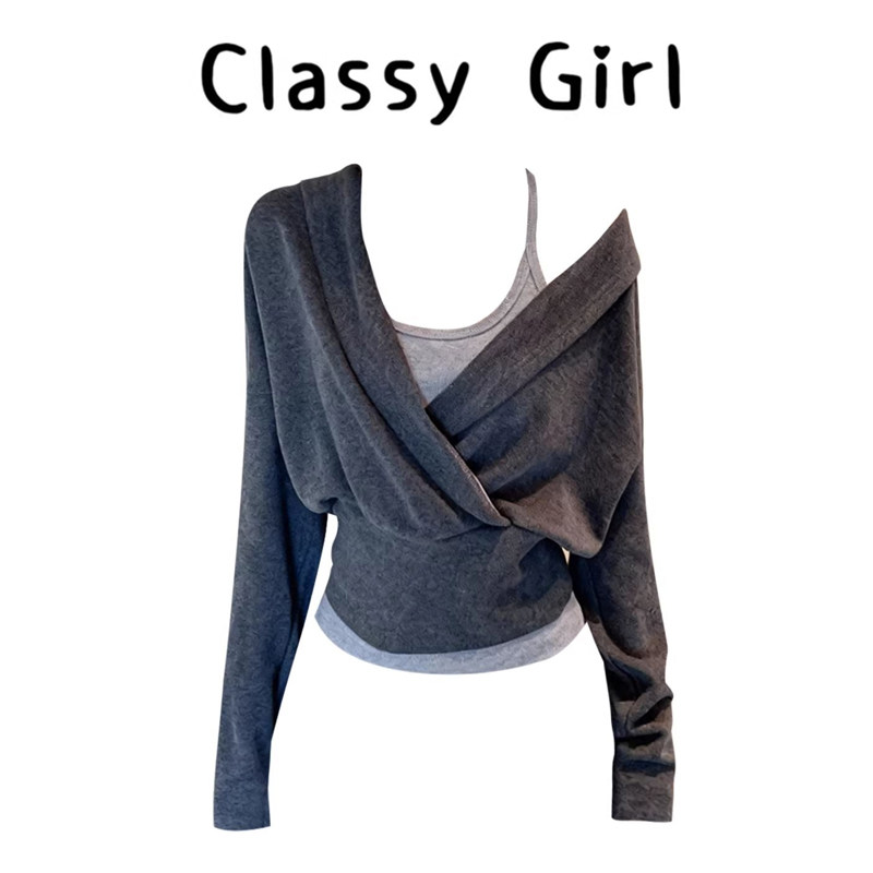 灰色卫衣女款2026新款秋冬无帽巨好看的宽松慵懒风套头外套早春,女装/女士精品,大码套装,淘宝优惠券,粉丝福利购,淘宝优惠卷