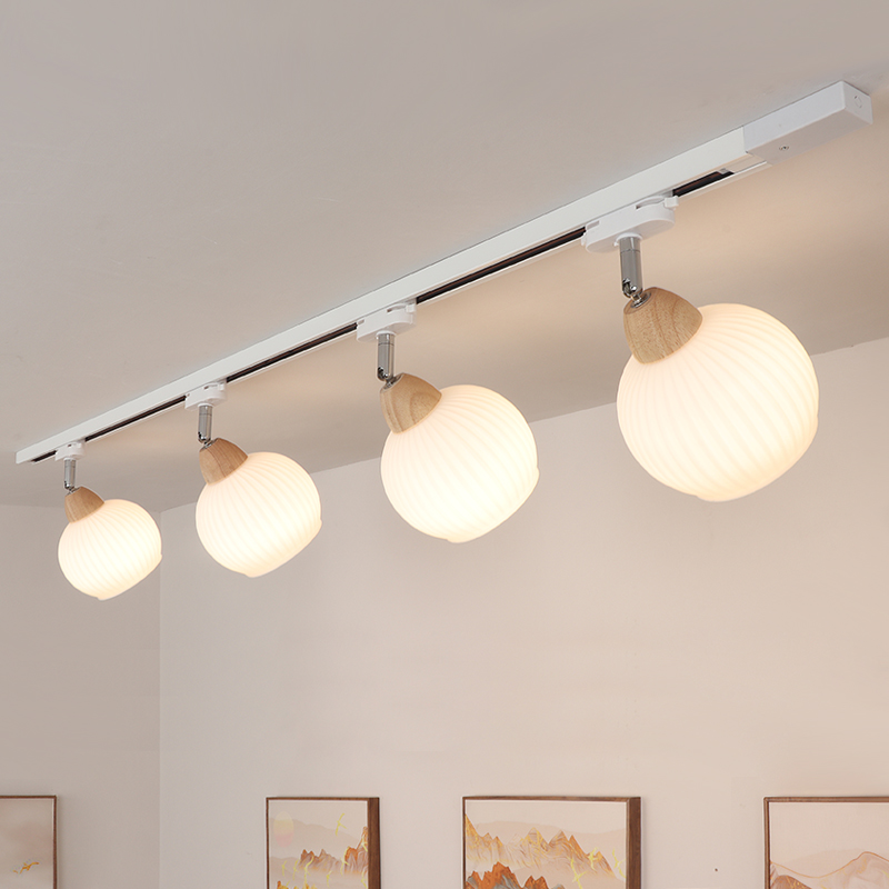 客厅卧室无主灯店铺照明轨道灯