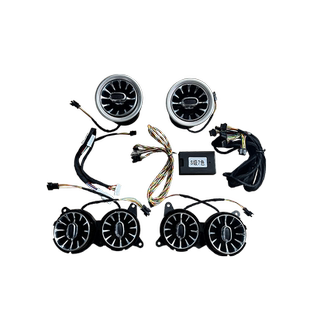 奔驰S级 W222 内饰改装 氛围灯涡轮出风口4D转高音内饰改装升级