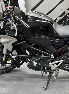 适用于本田HondaCB300R金卡纳改装防摔保护竞技护杠桩三疯定制