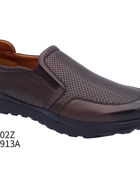 梅尔代格夏季冲孔商务休闲一脚蹬运动鞋K11002Z