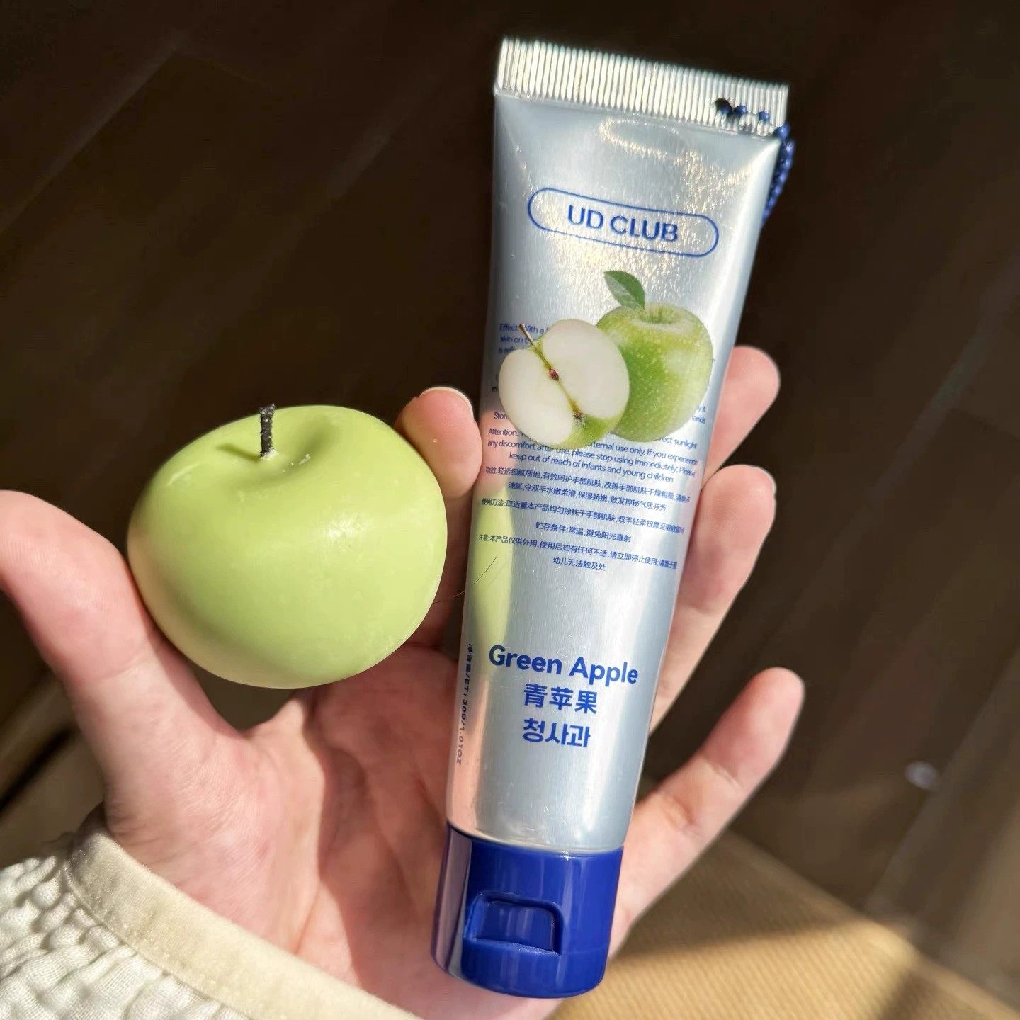 太香了！青苹果味道韩首尔无花果滋润保湿补水防干裂香氛护手霜,洗护清洁剂/卫生巾/纸/香薰,护手霜,淘宝优惠券,粉丝福利购,淘宝优惠卷