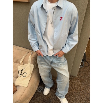 美式复古高级感衬衫夹克