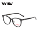 EVISU福神猫眼黑框修饰脸型素颜神器小脸适戴可配防蓝光镜片6086