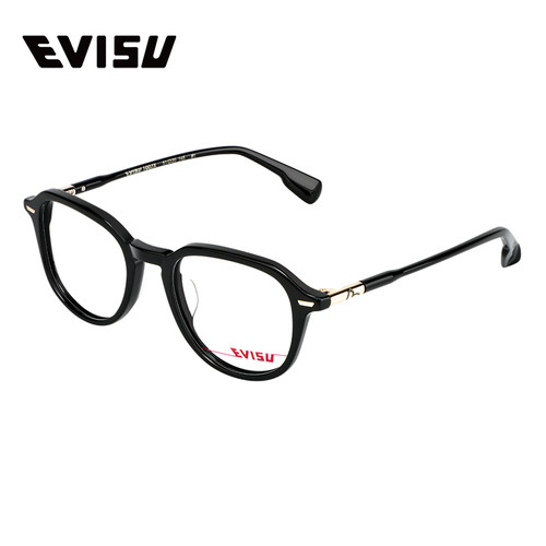 evisu惠美寿眼镜素颜神器黑框