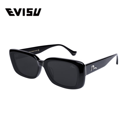 EVISU防UVAUVB复古中性太阳镜