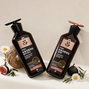 黑吕洗发水人参护发素臻参焕活御时生机ryo韩国原装进口女爱茉莉