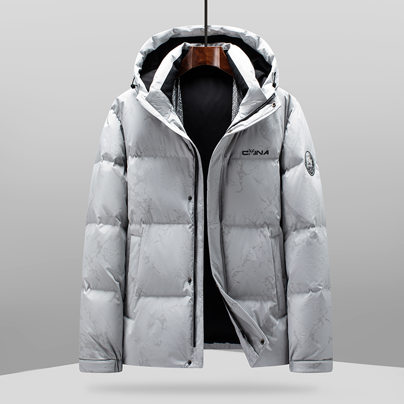 连帽羽绒服男冬季国潮防风极寒