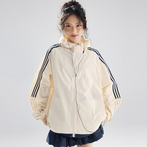狼杰斯夏季轻薄连帽户外防晒服
