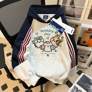 乌萨奇小八女童连帽卫衣