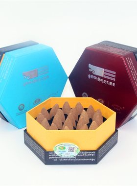 西藏天然植物办公室安神倒流香