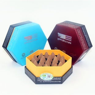 西藏天然植物药香倒流香家用办公室安神养神香薰尼木藏香塔香锥香