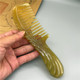 保真西藏手工天然牦牛角梳子手柄梳防静电化妆按摩梳随身家用男女