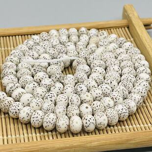 跑量保真天然星月菩提新籽正月苹果圆高密108佛念珠素珠手串项链