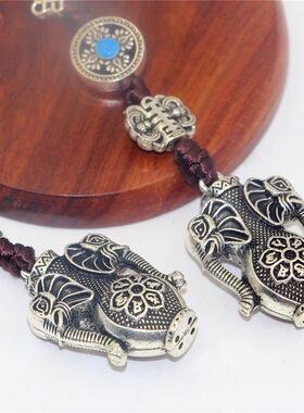 西藏特色风招财饰品宝瓶挂坠