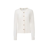 BUCCI 百搭法式 长袖 MISS V领羊毛针织开衫 外套女内搭外穿轻薄毛衣