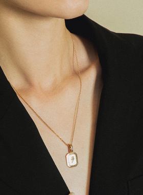 WOODS VOICE23年夏季新品IAM我系列行动家时尚轻奢项链女情侣吊坠