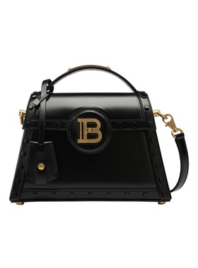BALMAIN巴尔曼 24早秋新品女士经典B-BUZZ皮革手提包斜挎包