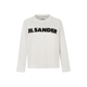 Sander吉尔桑达 23年秋冬新品 女士圆领长袖 Jil 字母logoT恤衫 上衣
