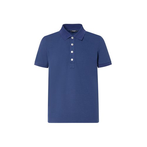 BALMAIN时尚商务翻领短袖POLO衫