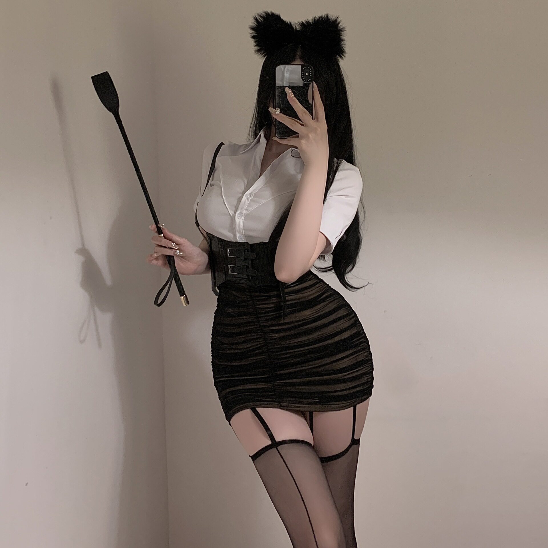 情趣内衣秘书制服性感紧身诱人角色扮演教师衬衫包臀短裙纯欲套装