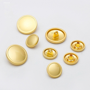 新款城市保安交通物业管理金属纽扣综合制服钮扣金黄色扣子四合扣