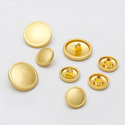 新款城市保安交通物业管理金属纽扣综合制服钮扣金黄色扣子四合扣