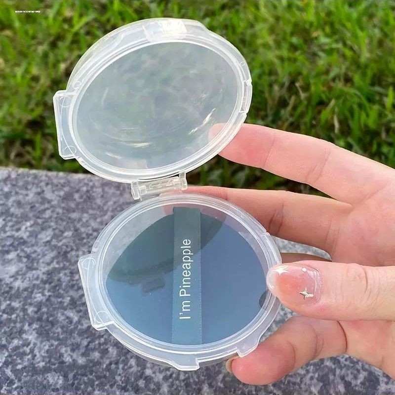 好用 翻盖双层气垫粉扑收纳盒便携防尘化妆工具美容分装透气,收纳整理,桌面收纳盒,淘宝优惠券,粉丝福利购,淘宝优惠卷