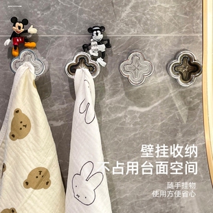 毛巾夹卫生间免打孔浴室置物架挂抹布神器洗脸巾收纳塞毛巾挂钩