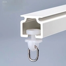 包邮 窗帘轨道滑轮挂钩配件直轨弯轨滑轨走轮扣环辅料老式 导轨滚轮