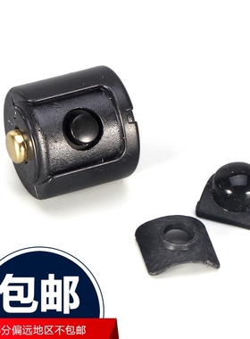 强光手电筒中部开关22mm直充式带充电口一体按钮压配件送皮帽等