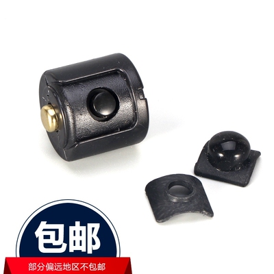 强光手电筒中部开关22mm直充式带充电口一体按钮压配件送皮帽等