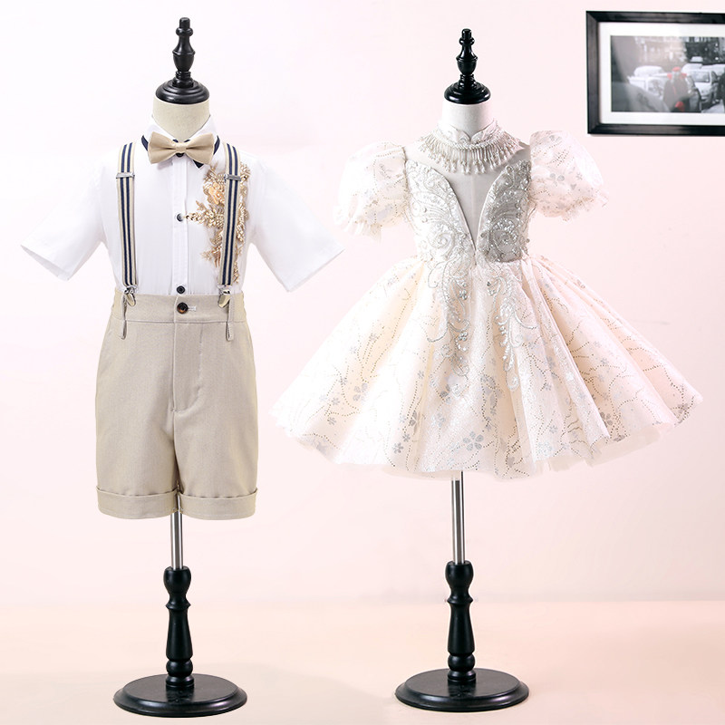 六一儿童演出服小学生大合唱诗歌朗诵男女童礼服幼儿园毕业表演服